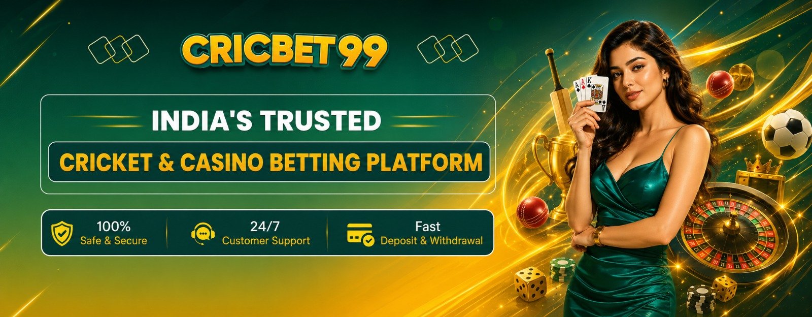 Cricbet99 Betting banner