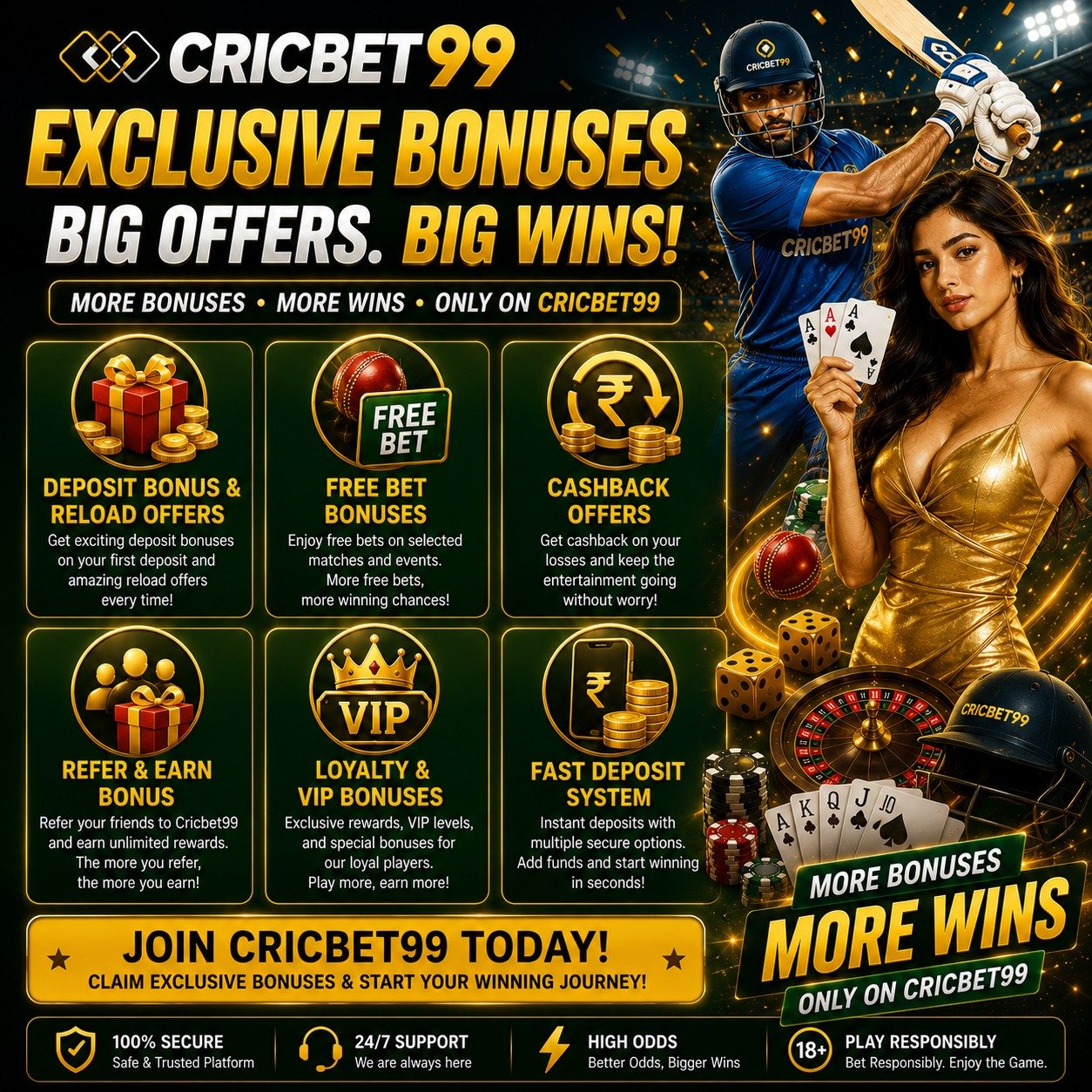 Bonuses & Rewards