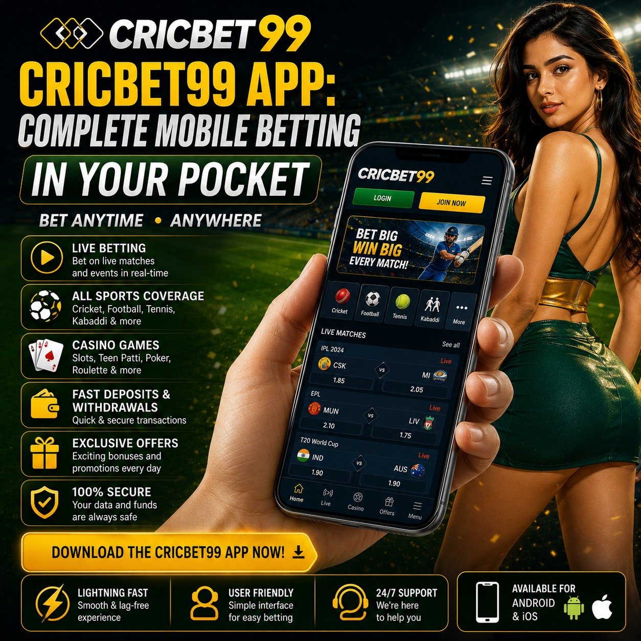 Cricbet99 App Download Guide