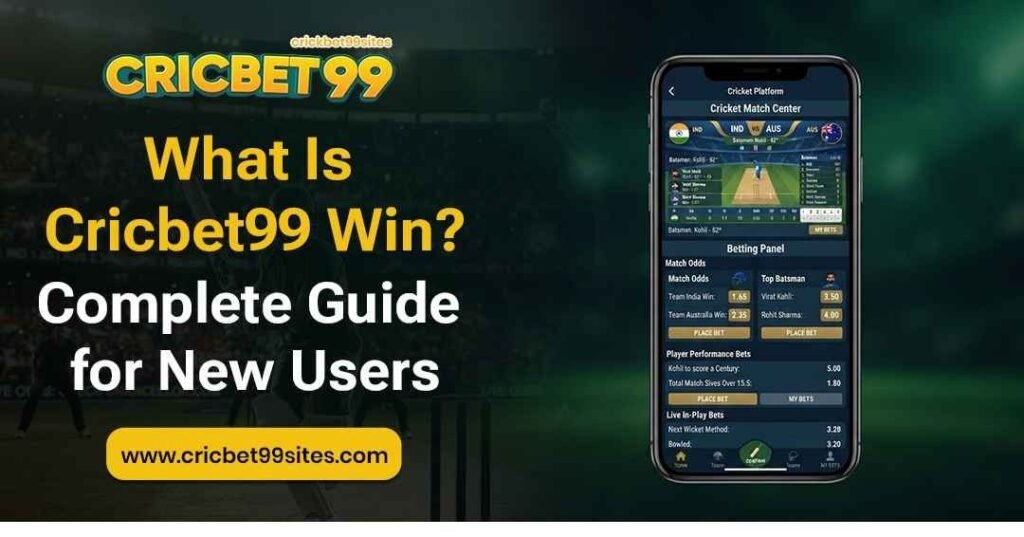 Cricbet99 Win beginner guide explaining the term, platform access, account relationship, security, and key information for new users.